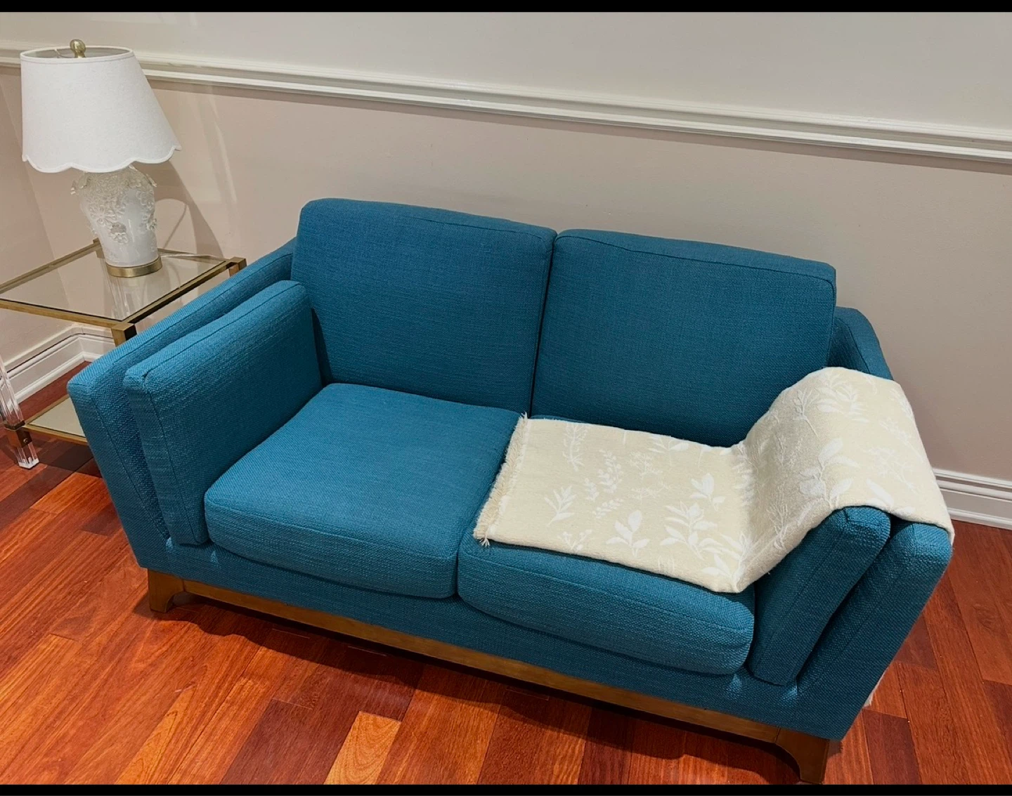 Teal 2-Seater Sofa