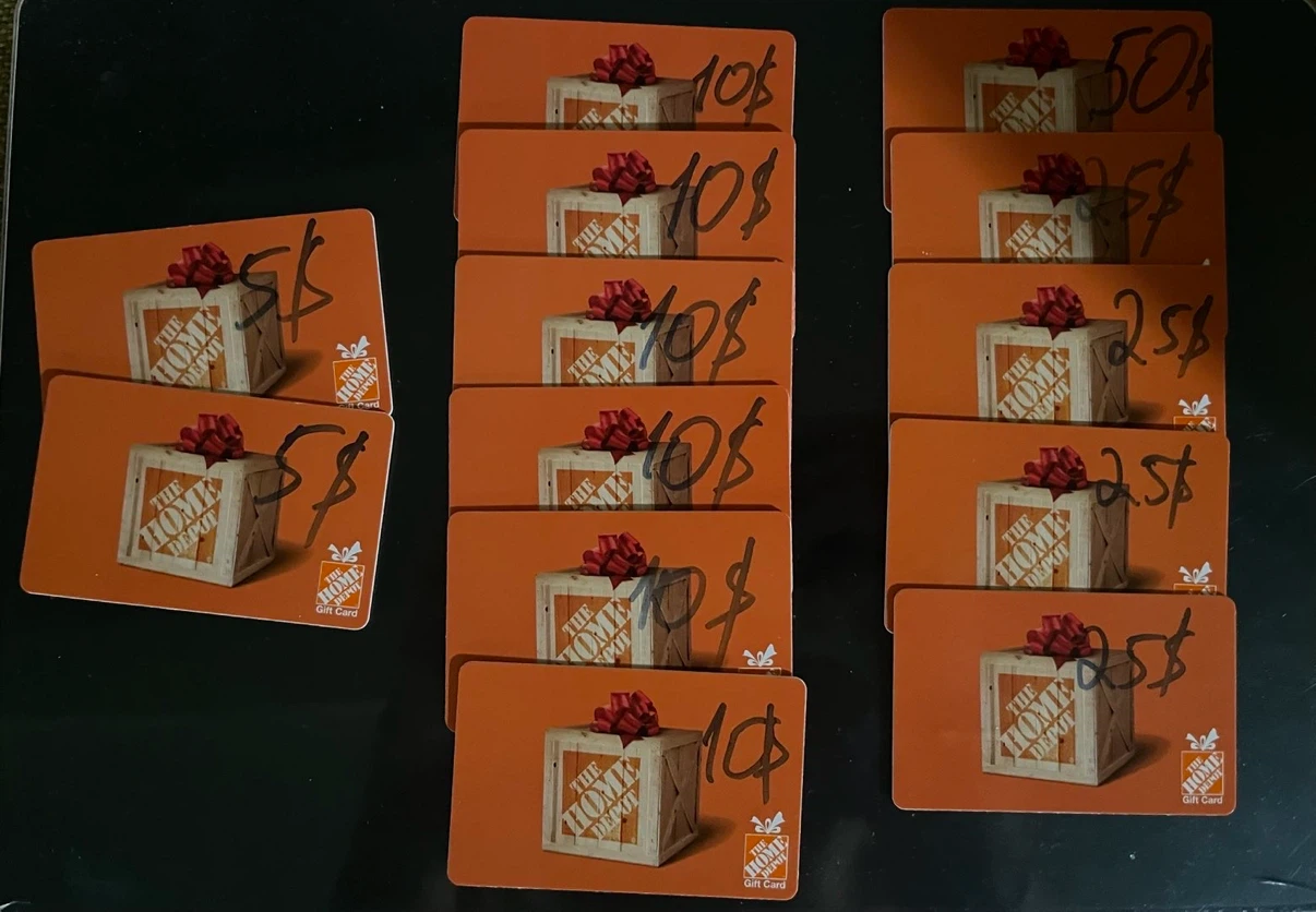220$ Home Depot gift card