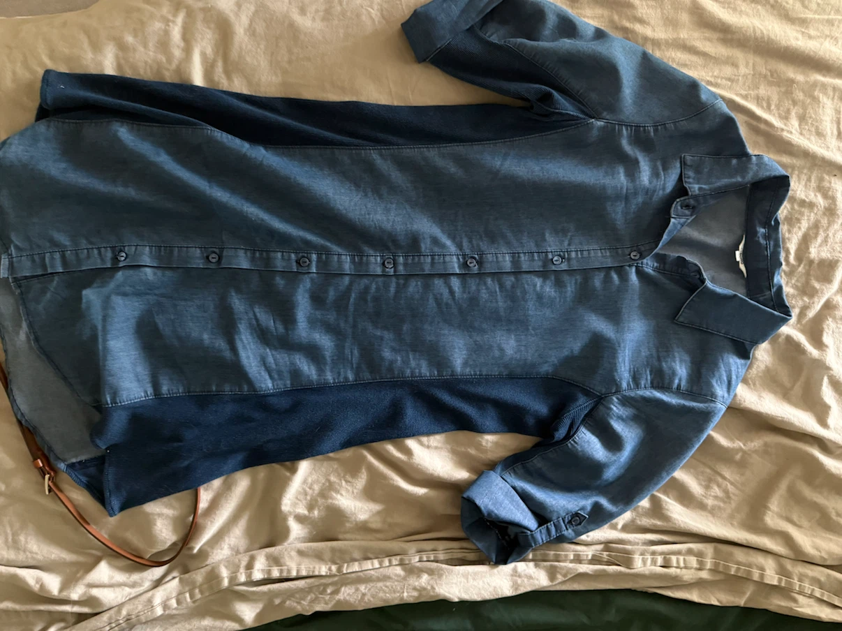 Denim Shirt Dress