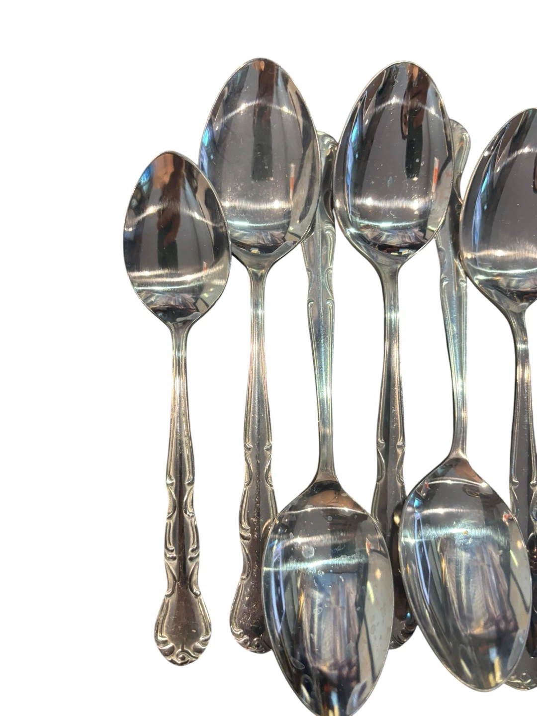 Silver Plated Flatware Set - Spoons, Forks, Knives made in Korea - photo 4