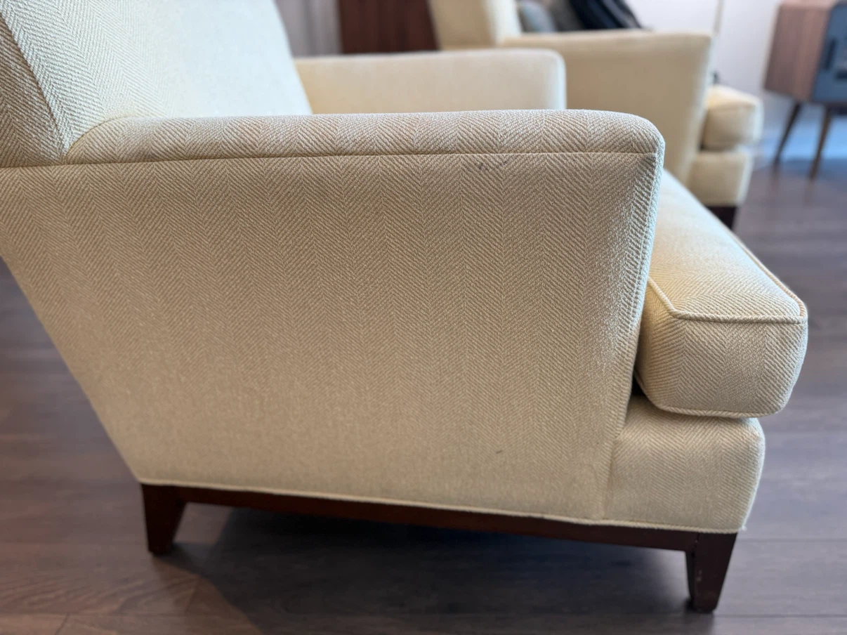 Herringbone Pattern Accent Arm Chair - photo 4