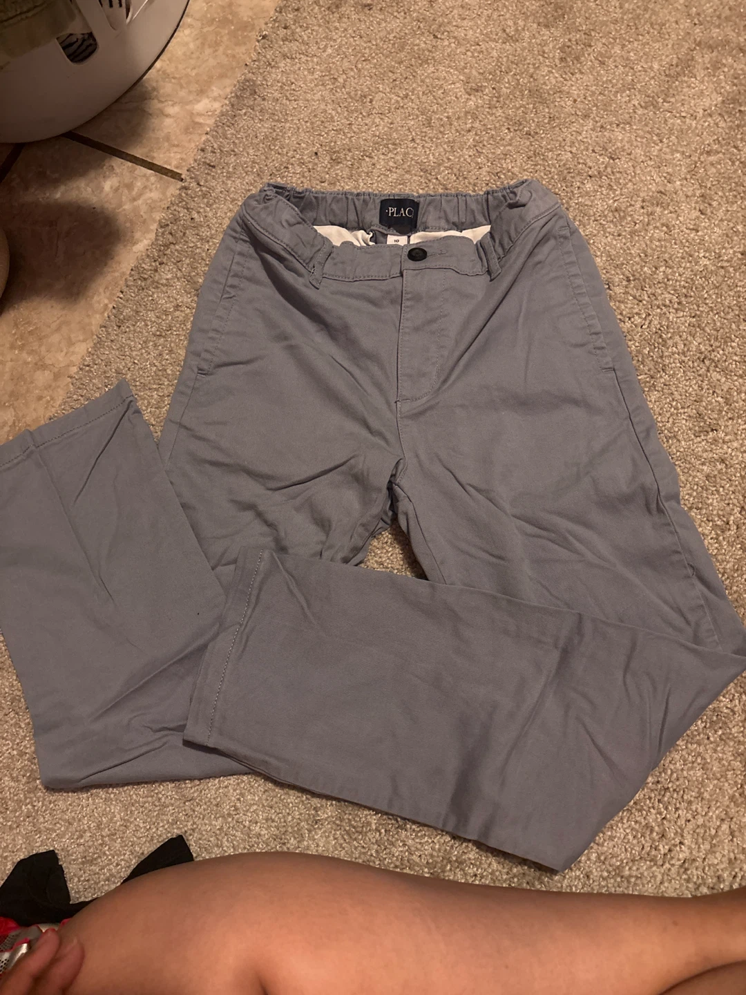 The Children's Place Gray Chino Pants Size 10