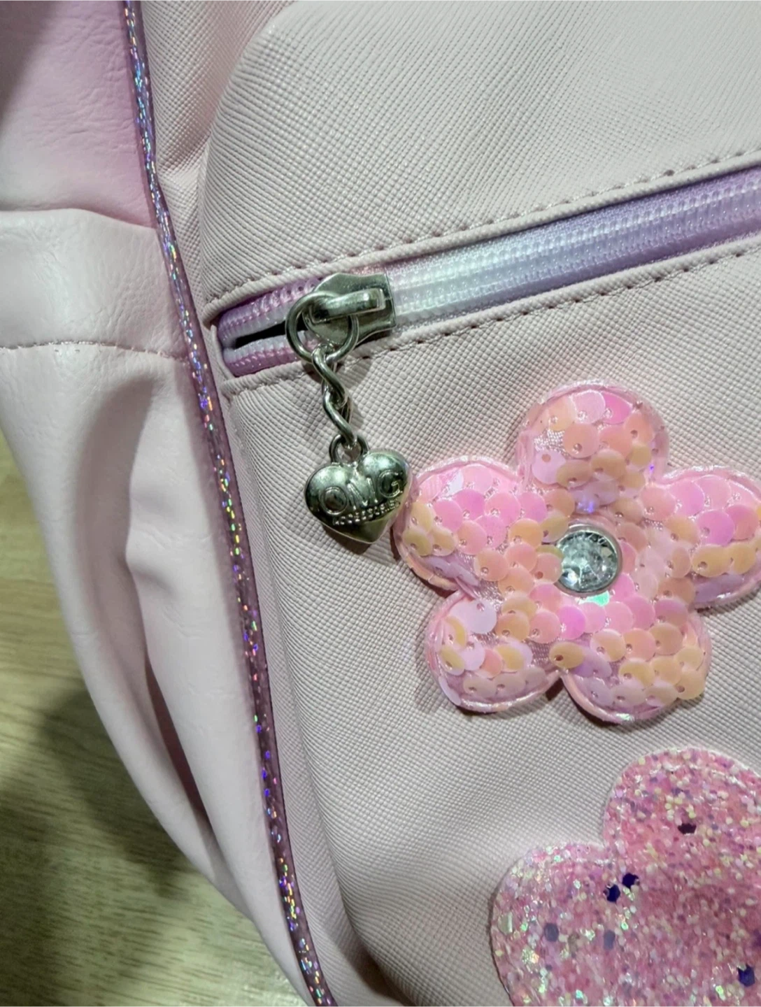 OMG Butterfly, Heart, Daisy Patched Backpack - photo 4
