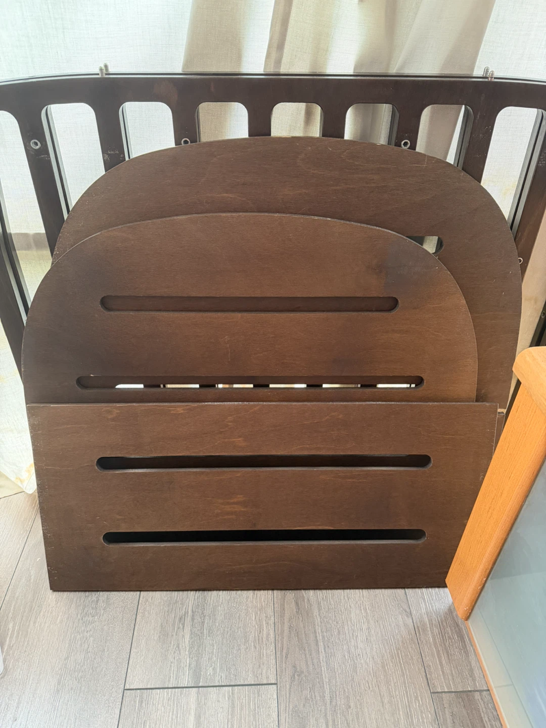 Leander classic cot walnut *missing pieces* - photo 4
