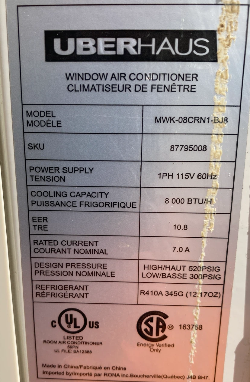 Window Air. Conditioner - photo 3