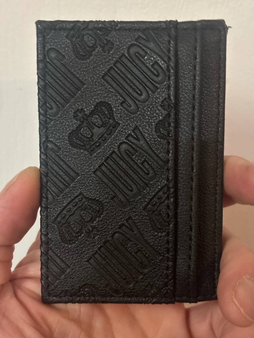 Juicy Couture Black Cardholder with Crown Charm - photo 4