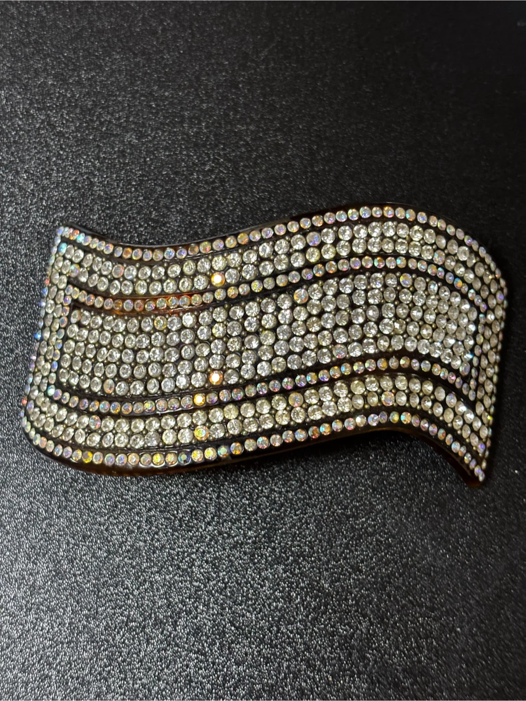 Sparkly Crystal Embellished Barrette Hair Clip