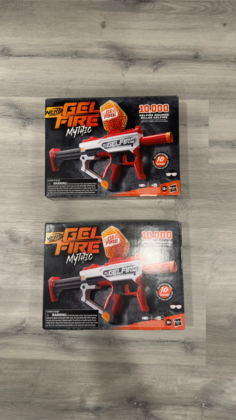 Nerf gel fire mythic blaster