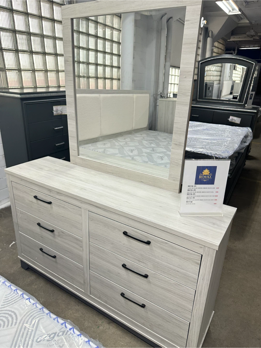 4 piece bedroom set mr dr ns bf - photo 3