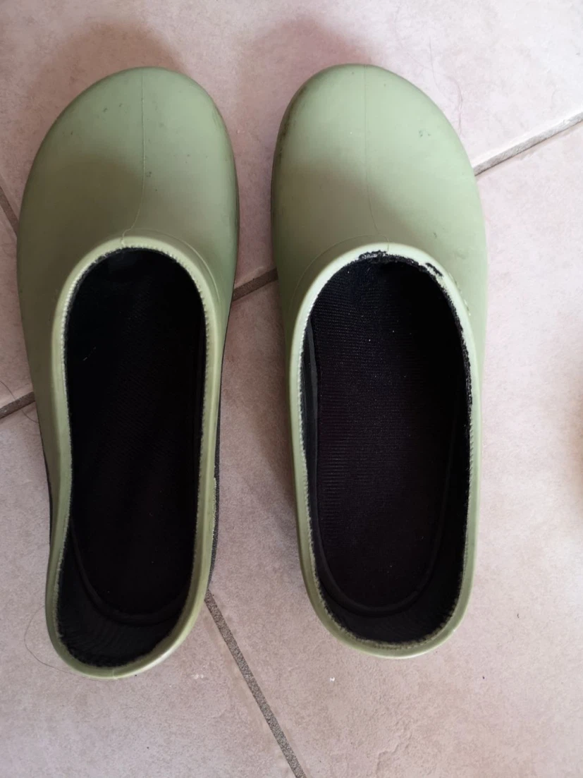 Light Green Clog Shoes