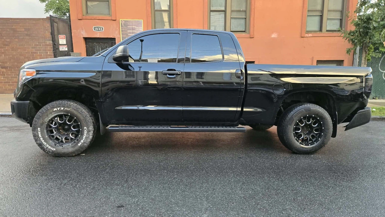 Black Toyota Tundra CrewMax Pickup Truck - photo 2