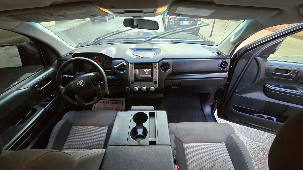 Black Toyota Tundra CrewMax Pickup Truck - photo 4