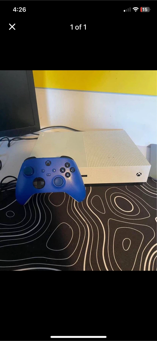 X box one with controller