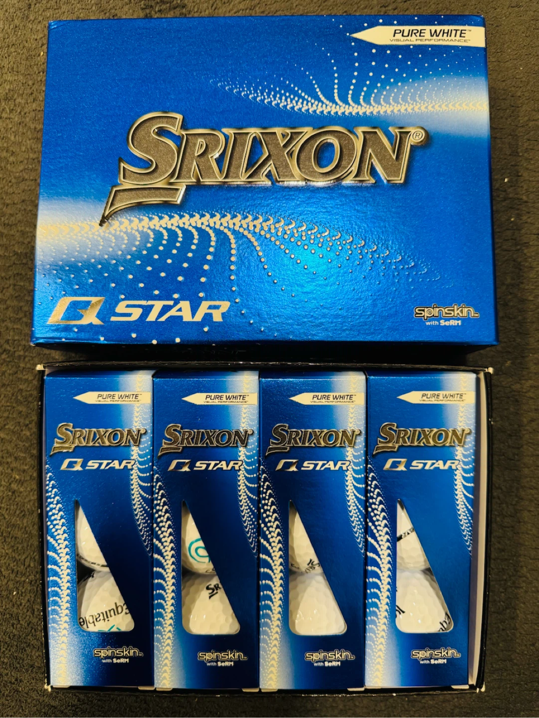 Srixon Q-Star Golf Balls (Pure White)
