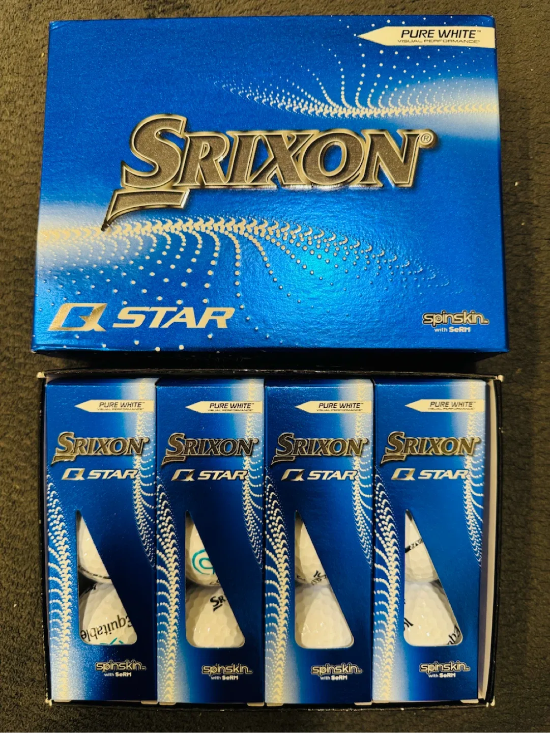 Srixon Q-Star Golf Balls (Pure White)