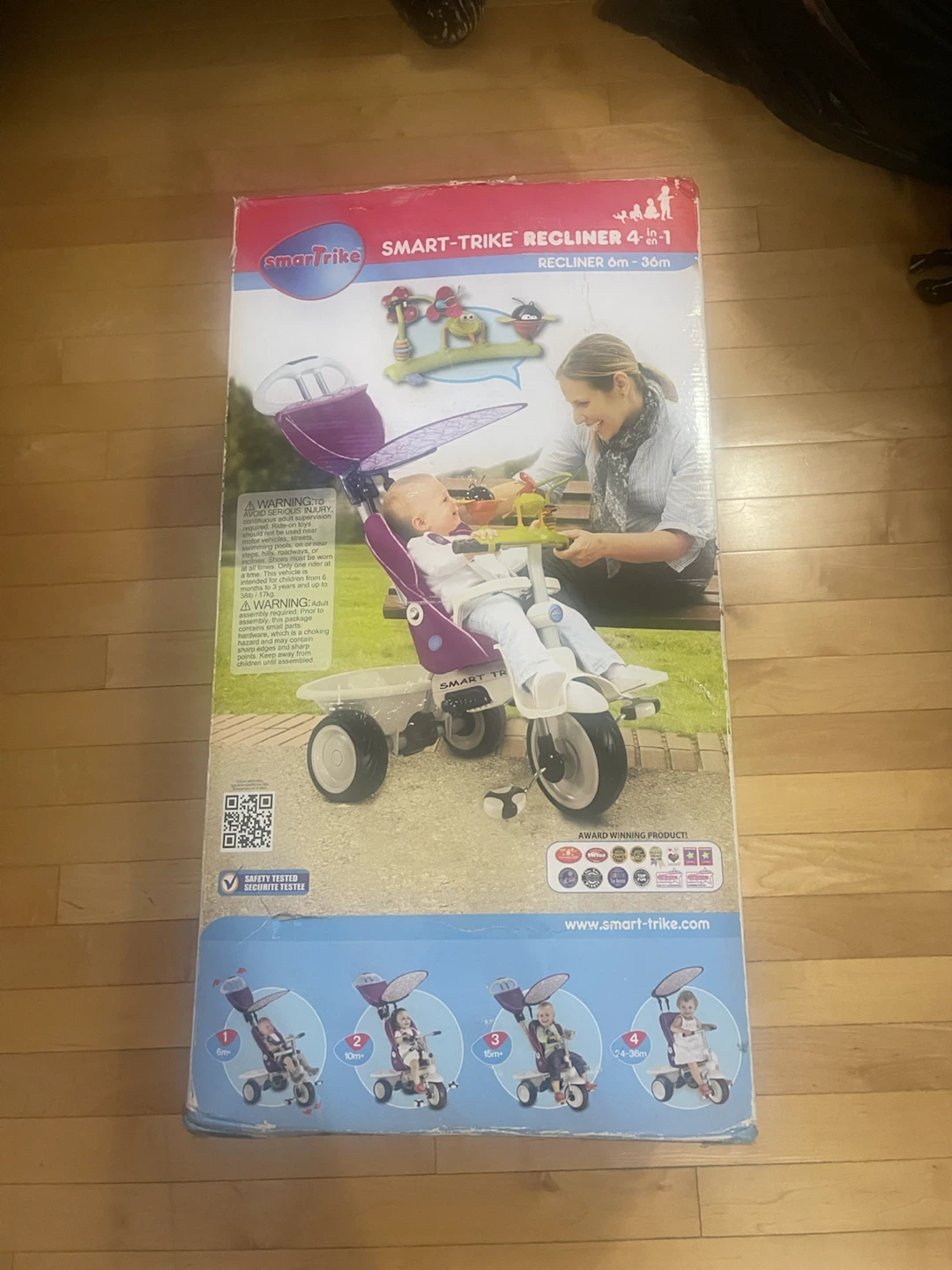 Smartrike Smart-Trike Recliner 4-in-1 Tricycle