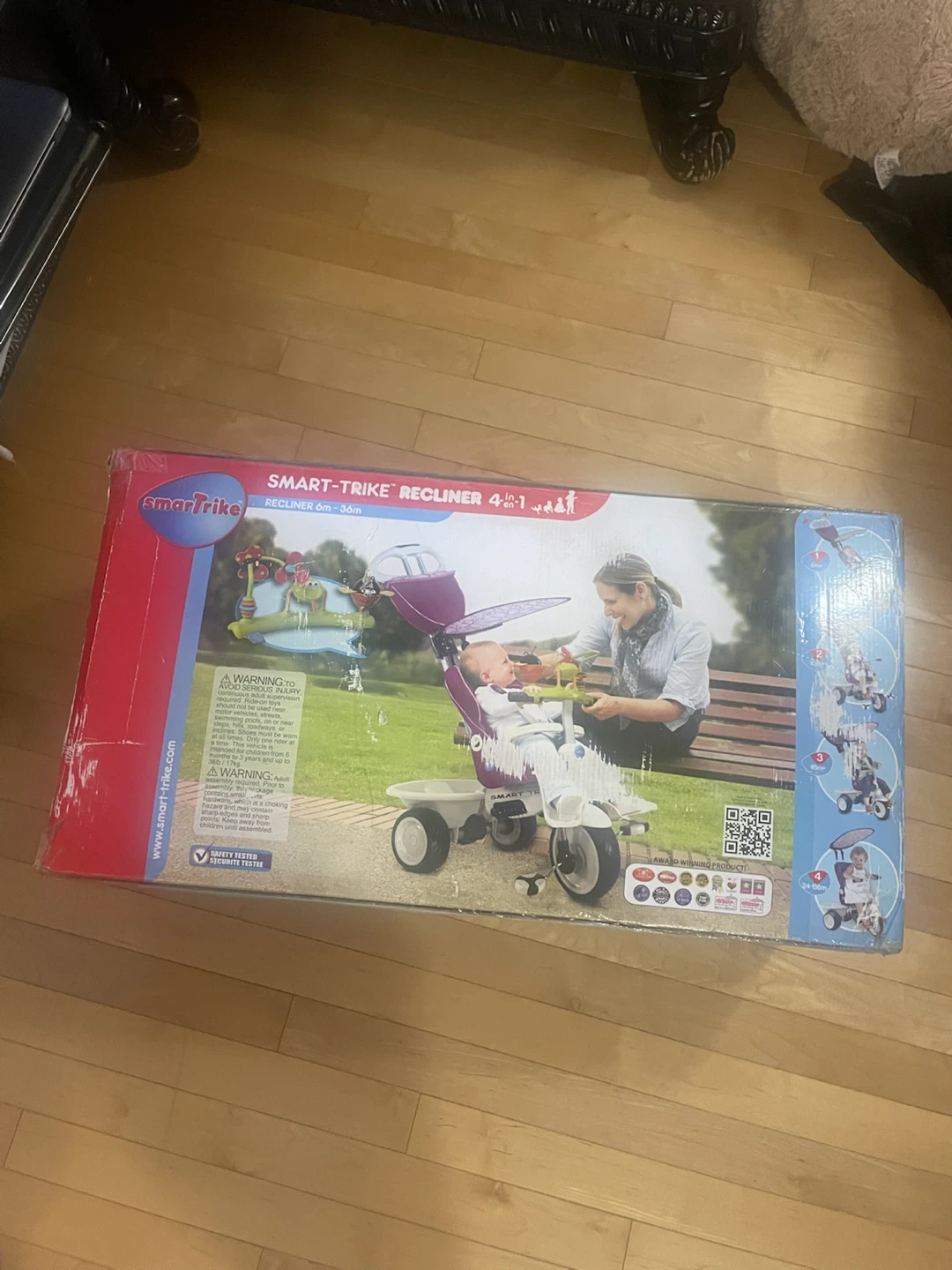Smartrike Smart-Trike Recliner 4-in-1 Tricycle - photo 2