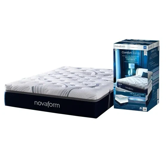 Novaform ComfortGrande Plus Gel Memory Foam King Mattress