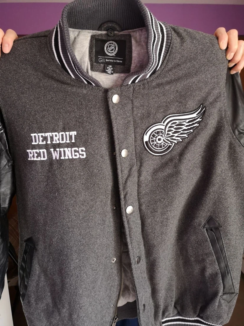 Detroit Red Wings Varsity Jacket