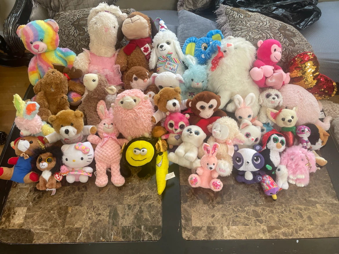 Assorted Plush Stuffed Animals