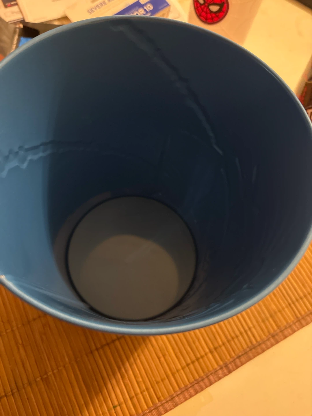 Spider-Man Tumbler and Trash Can Set - photo 5