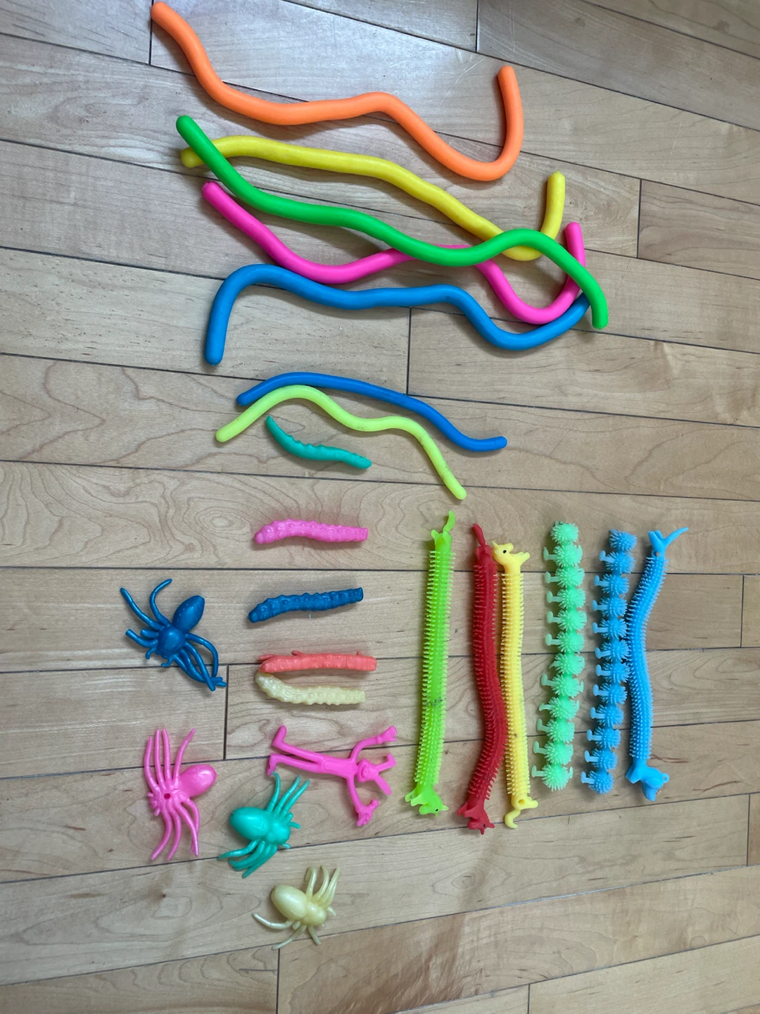 Schylling Noodles Squishy Sensory Toys Lot