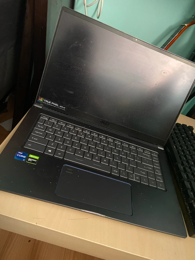 MSI Prestige 15 A11SCX-270CA. *BROKEN SCREEN//AS IS* - photo 2