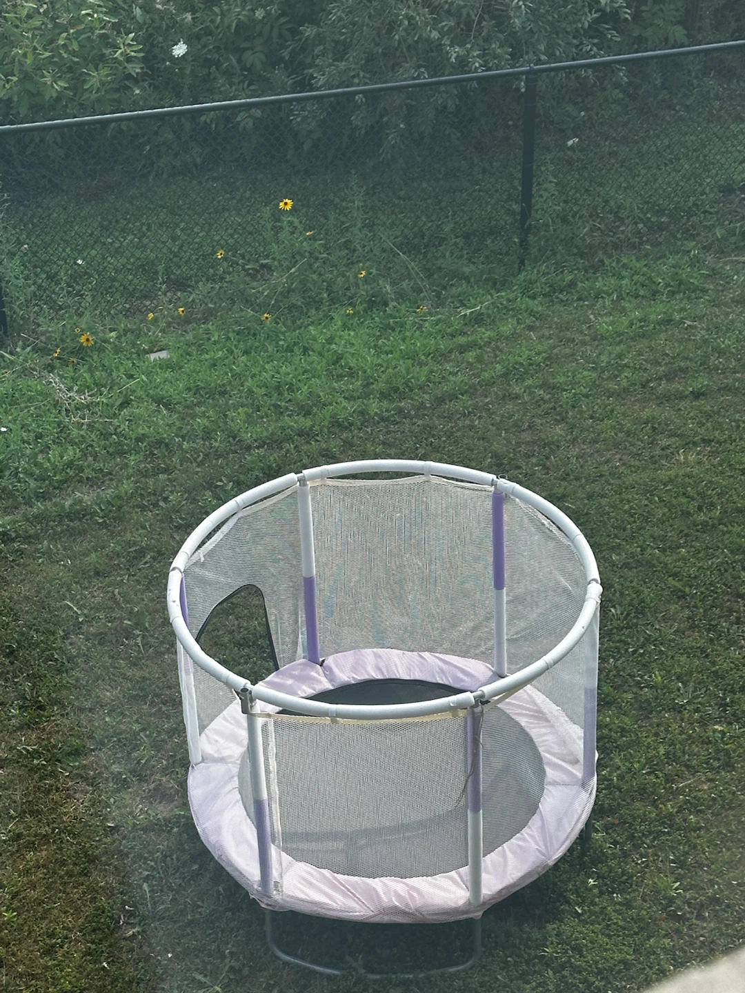 Trampoline with Safety Net