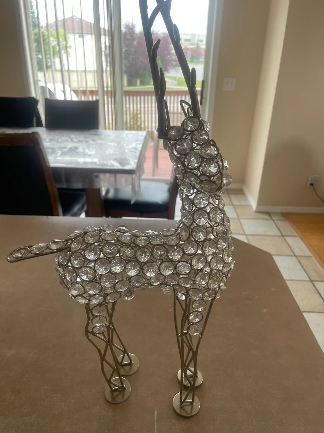 Decorative Crystal Reindeer Figurine - photo 2