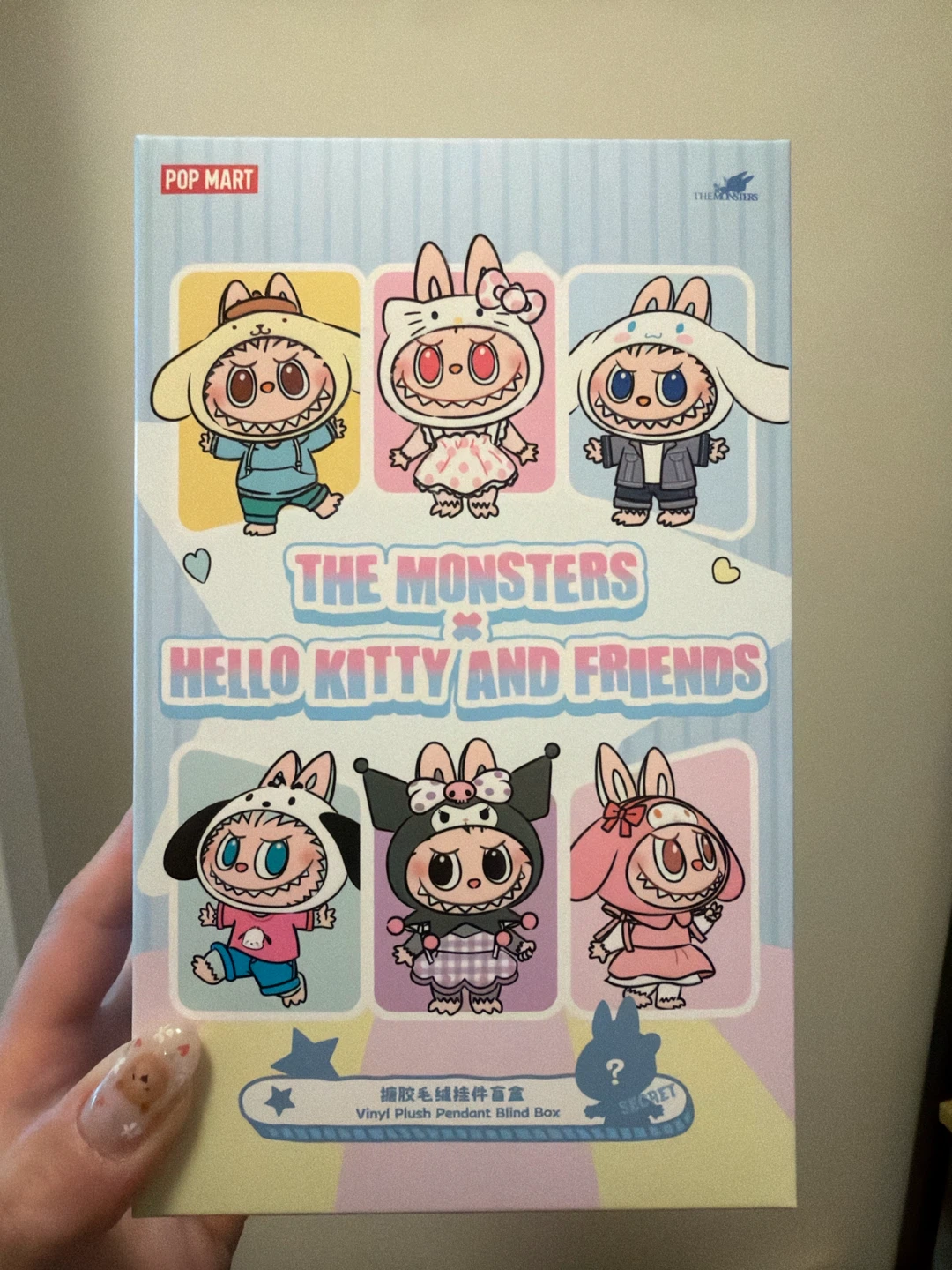 POP MART The Monsters Hello Kitty and Friends Blind Box