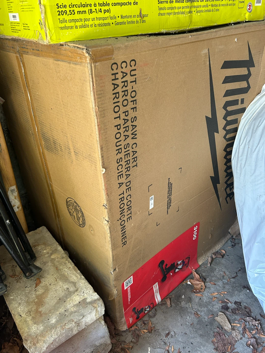Milwaukee 3100 Cut-Off Saw Cart - photo 2