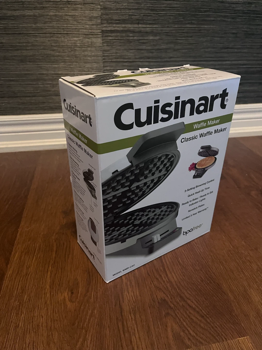 Unopened Cuisinart Classic Waffle Maker - photo 2