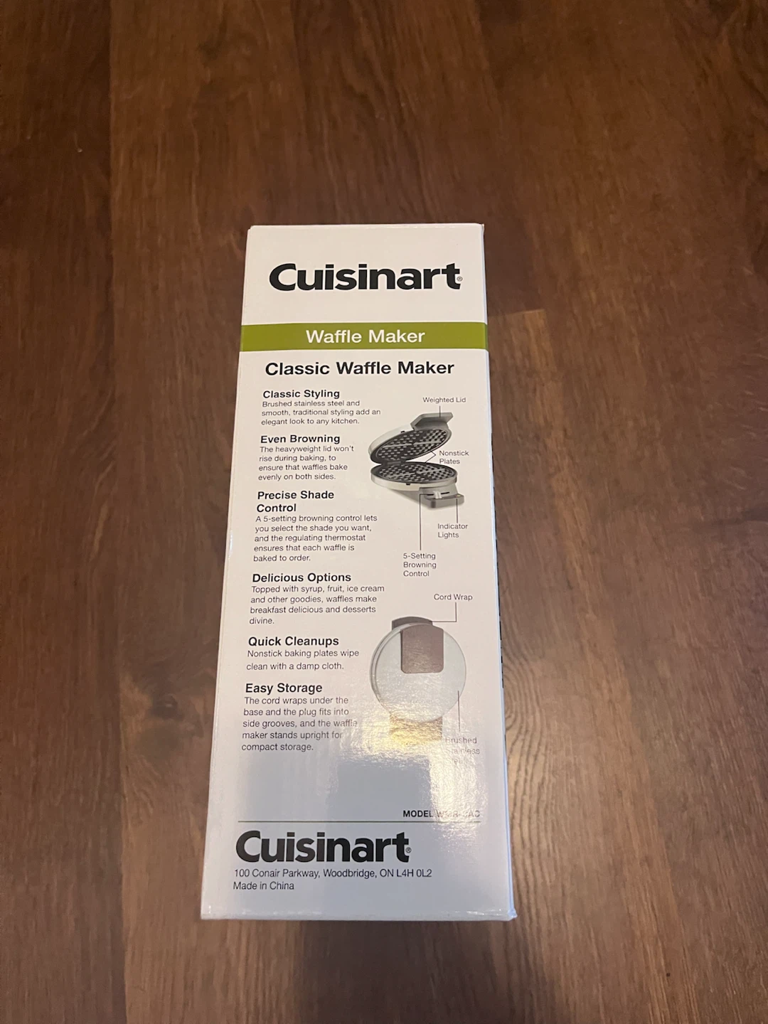 Unopened Cuisinart Classic Waffle Maker - photo 3
