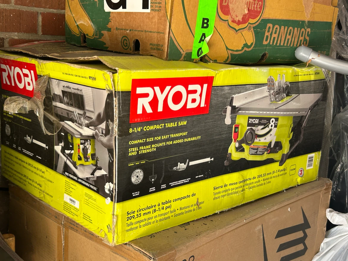 Ryobi 8-1/4" Compact Table Saw