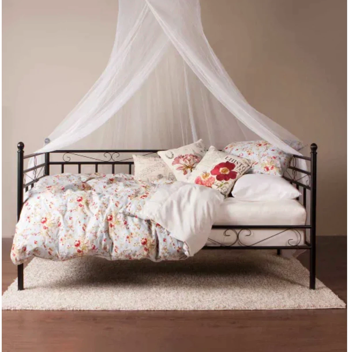 Black Metal Daybed Frame - photo 4