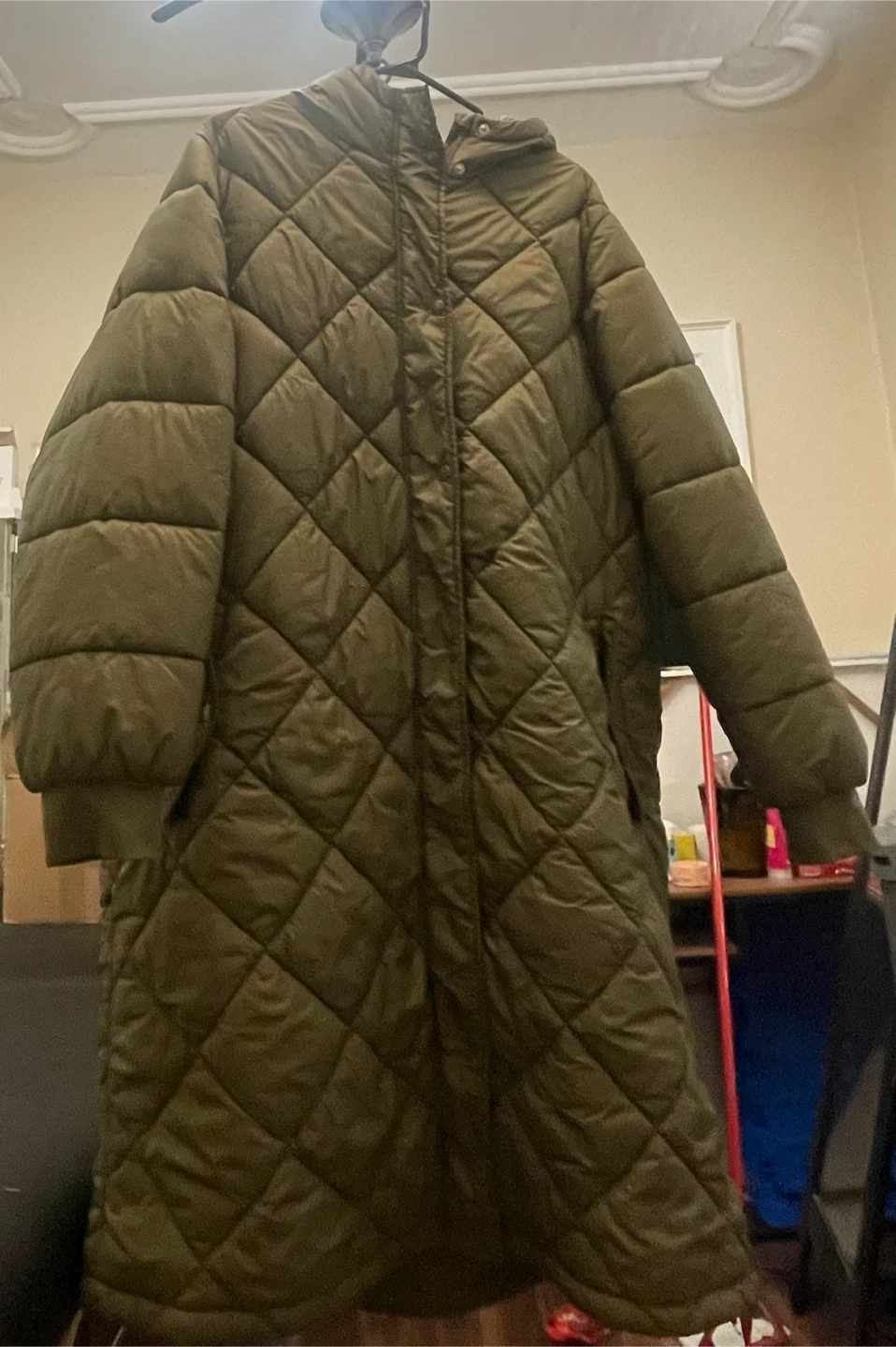 Joe Fresh Quilted Puffer  - Olive Green - 3X