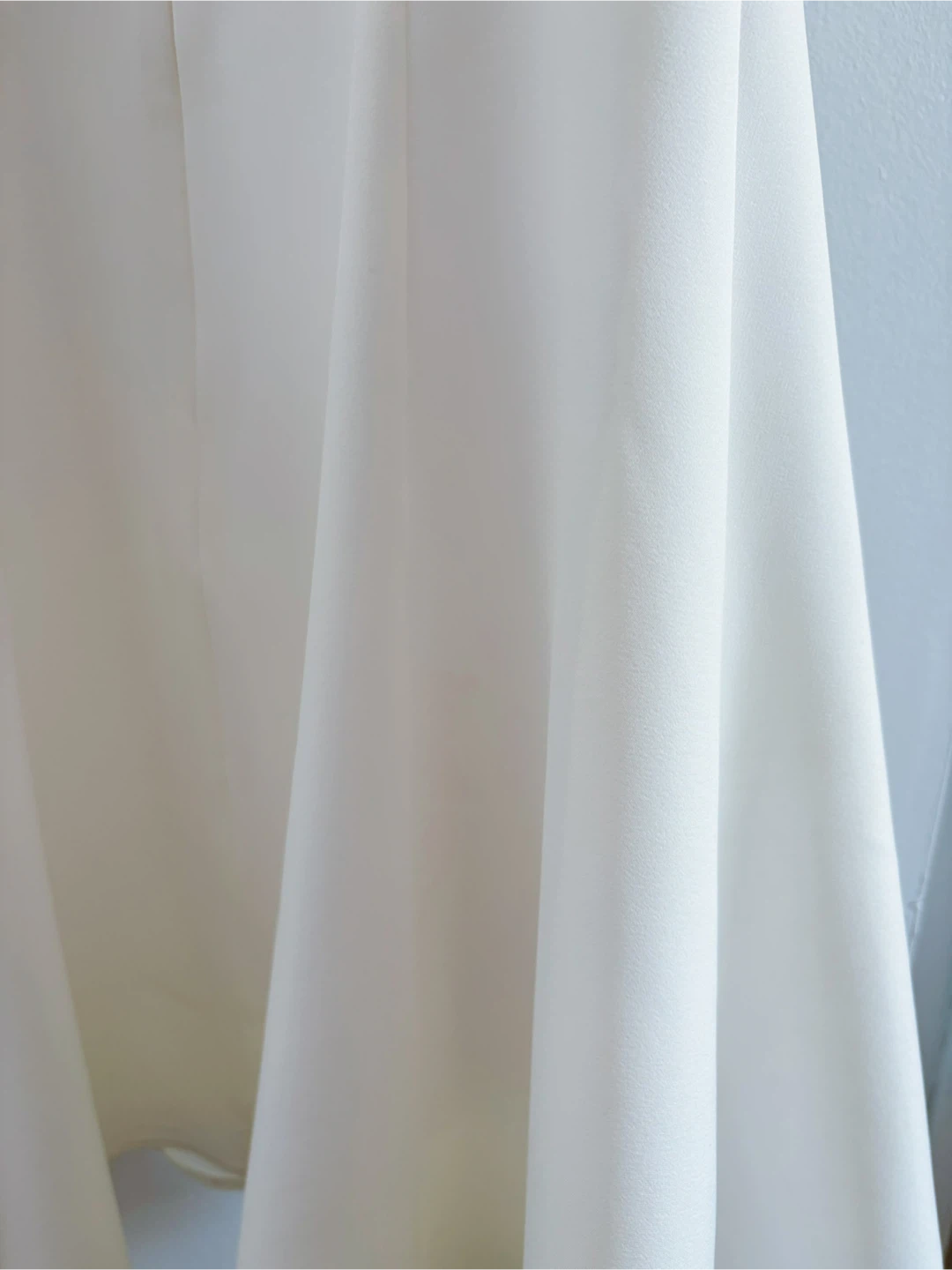 White and Blue Striped Ruffle Dress - photo 3