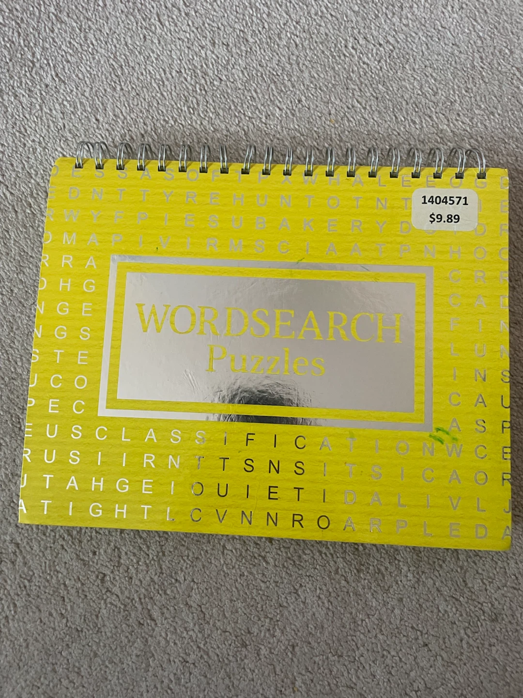 Wordsearch Puzzles Book