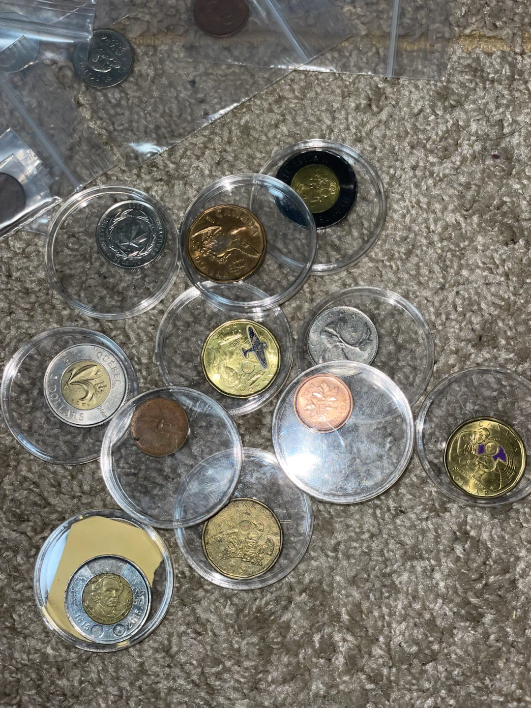Collection of Canadian and US Coins