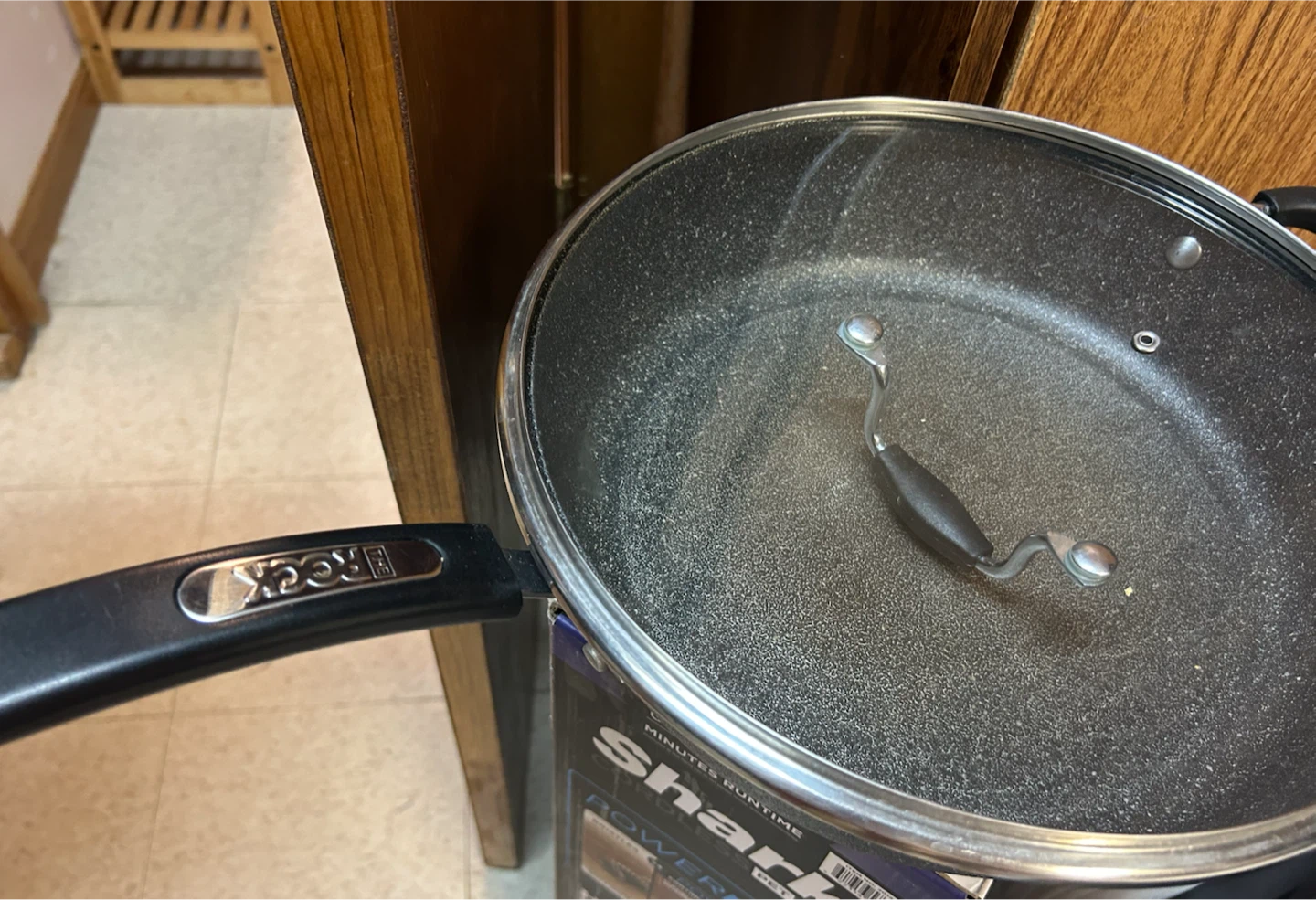 The Rock Frying Pan with Lid