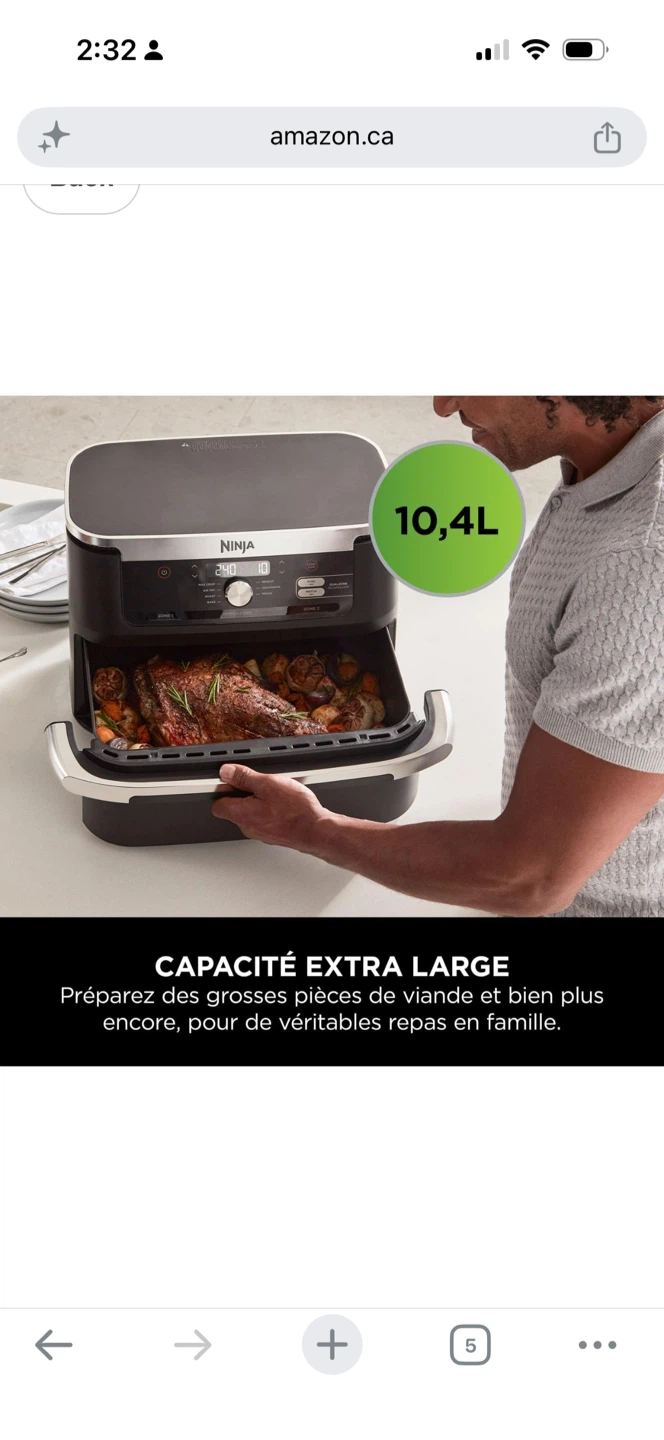 Ninja Foodi 10.4L Air Fryer - photo 3