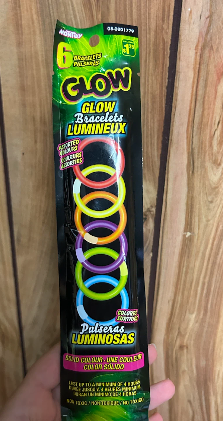 Montoy Glow Bracelets - 6 Pack