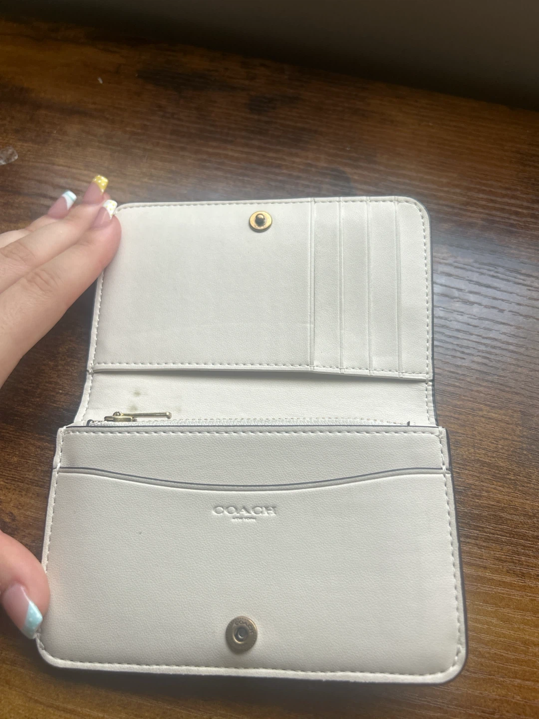 Coach Wallet - Cream - photo 2