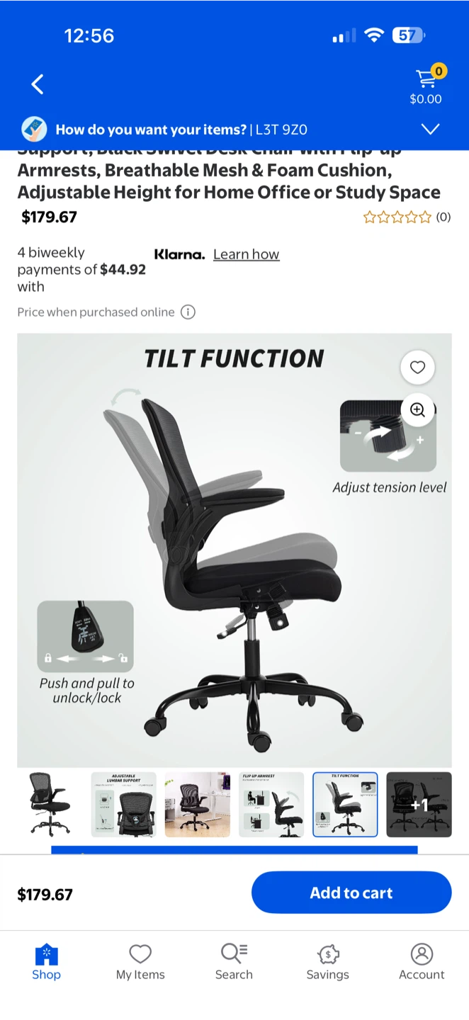Ergonomic Mesh Office Chair Black - photo 4