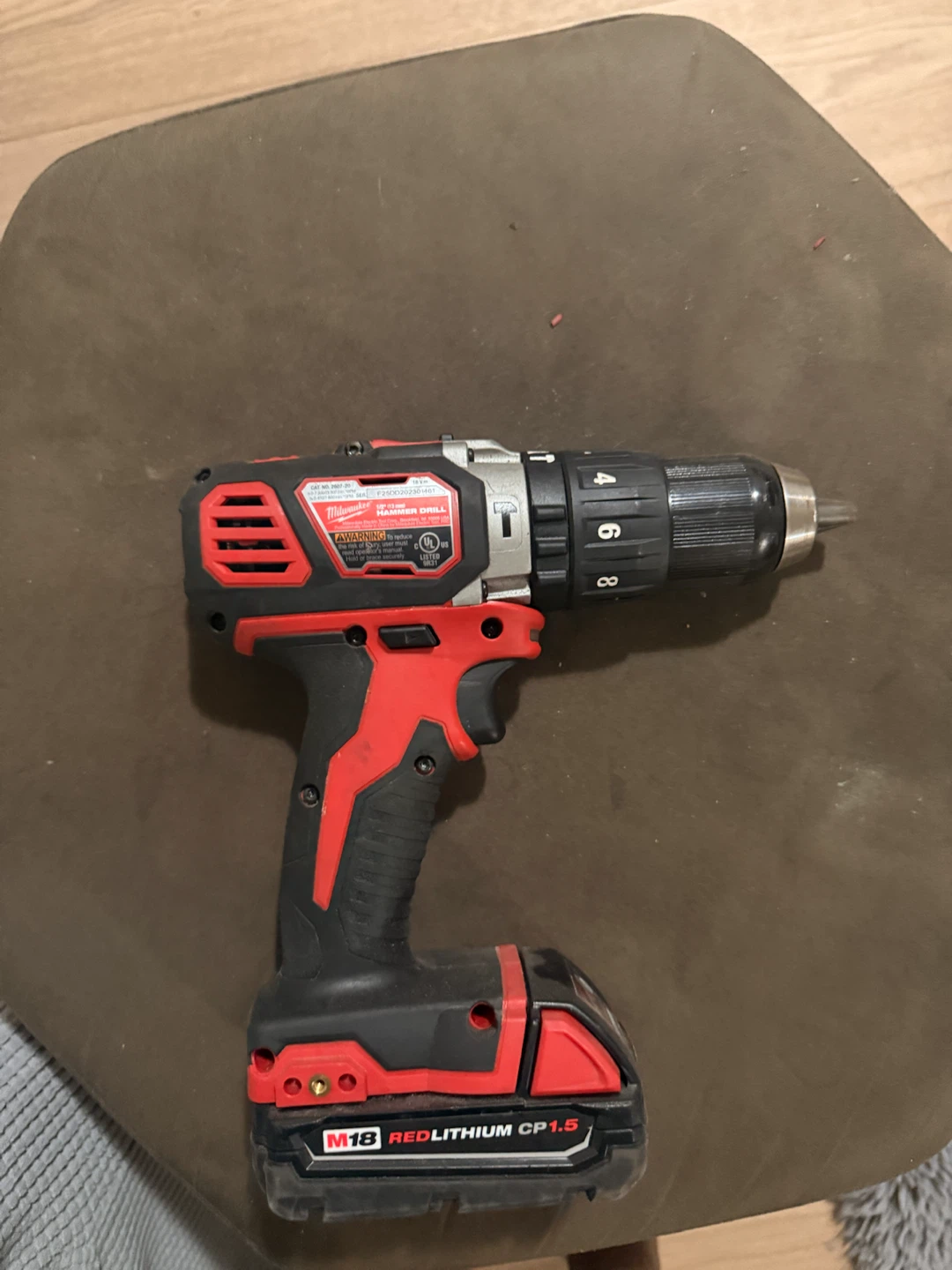 Milwaukee M18 1/2" Hammer Drill - photo 2