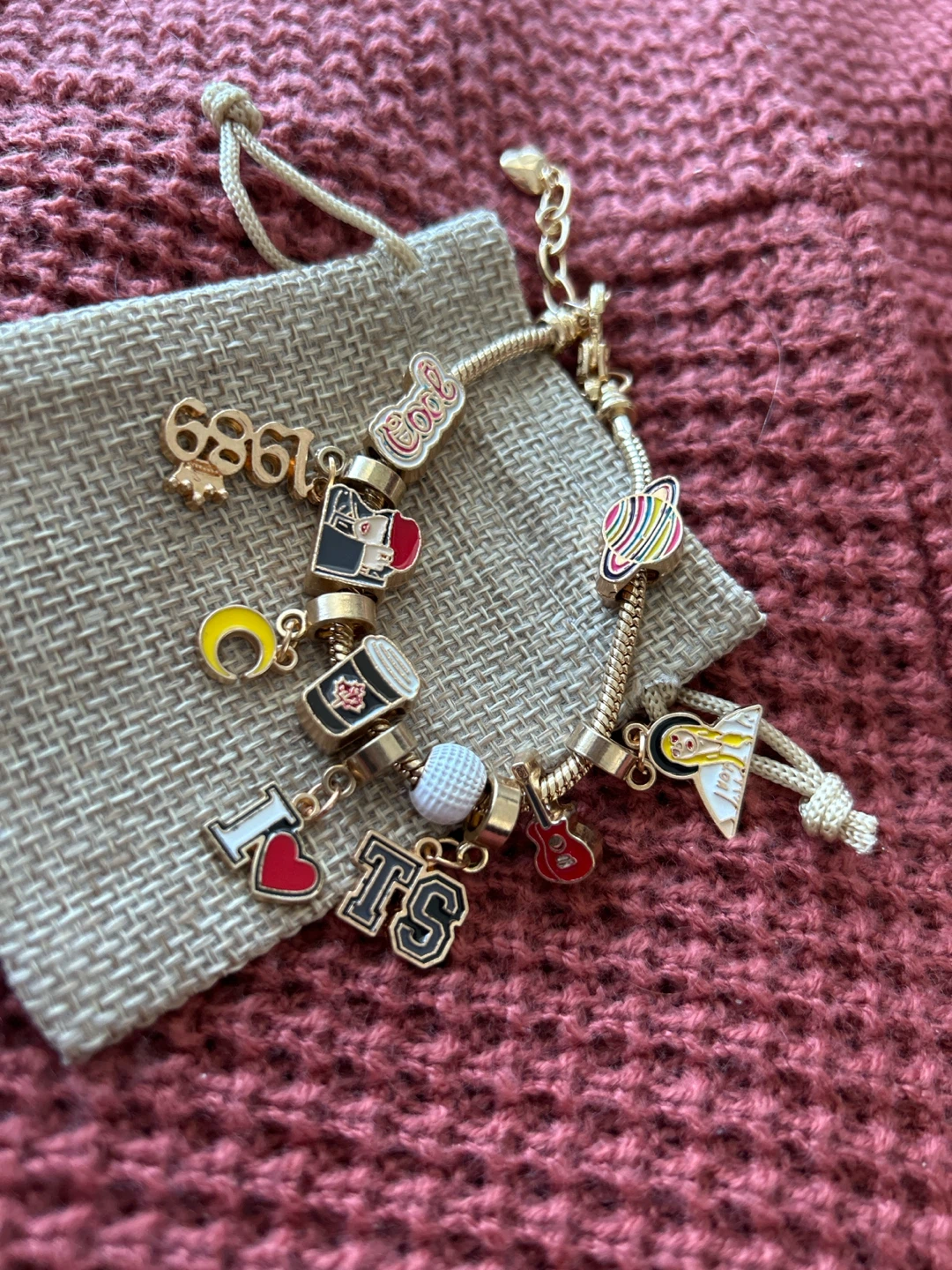 Taylor Swift Inspired Charm Bracelet - photo 3
