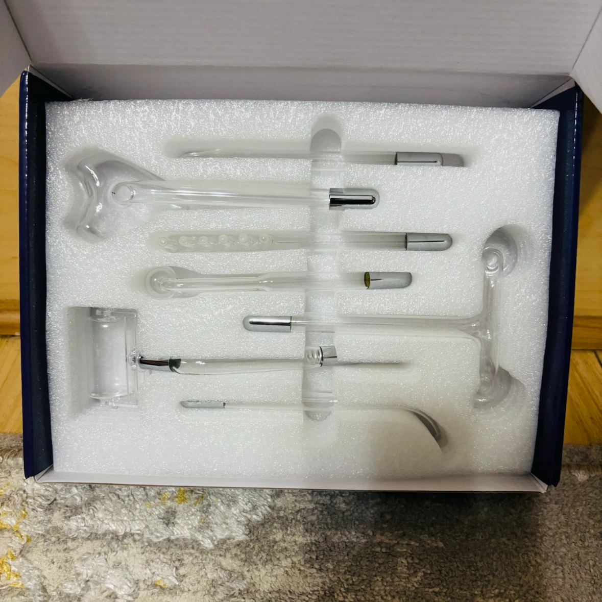 Portable High Frequency Neon Argon Wand Set - photo 2