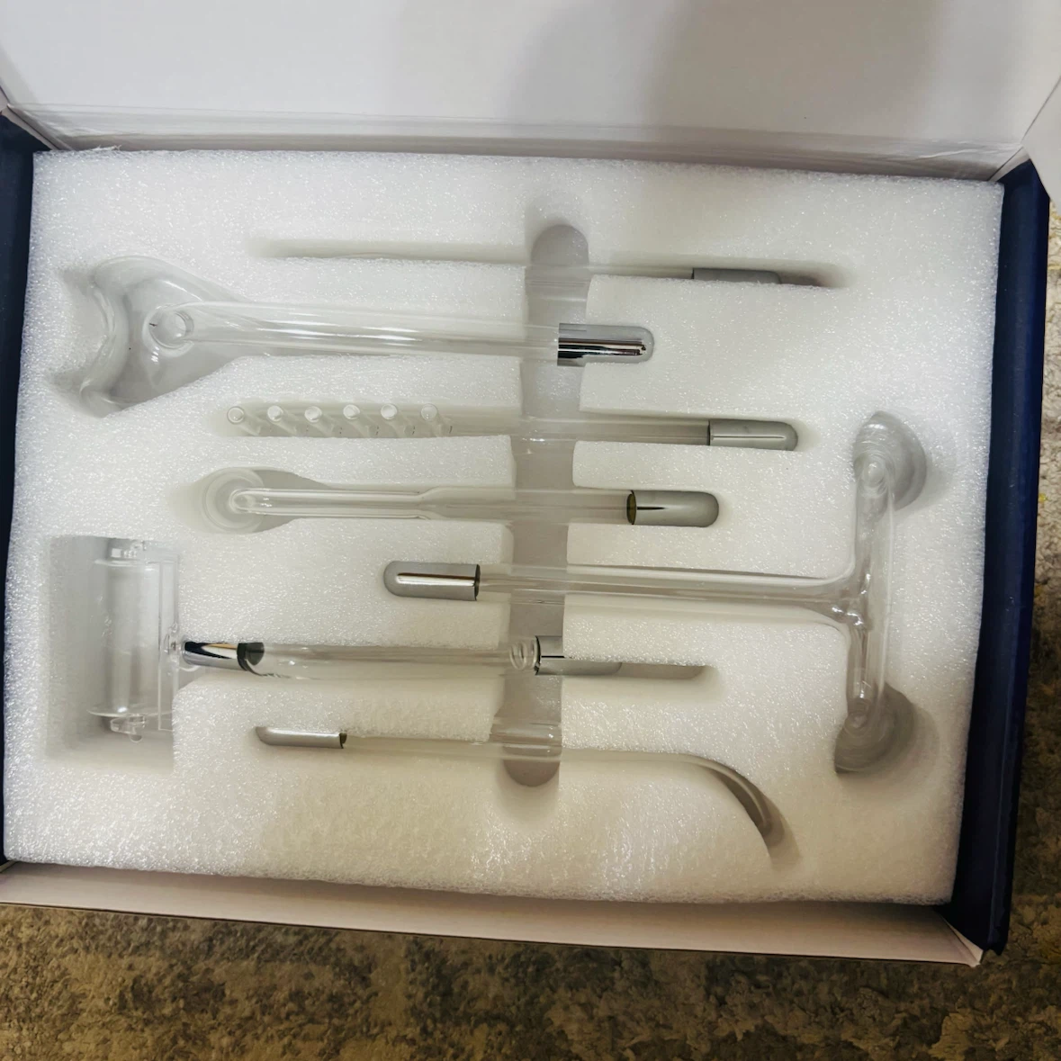 Portable High Frequency Neon Argon Wand Set - photo 3