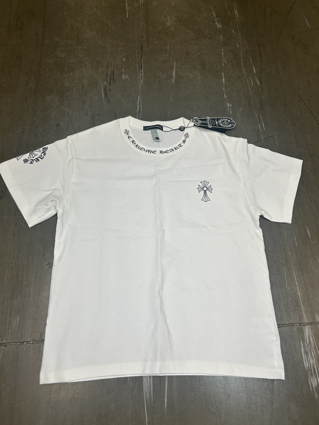 Chrome Hearts White T-Shirt Size S