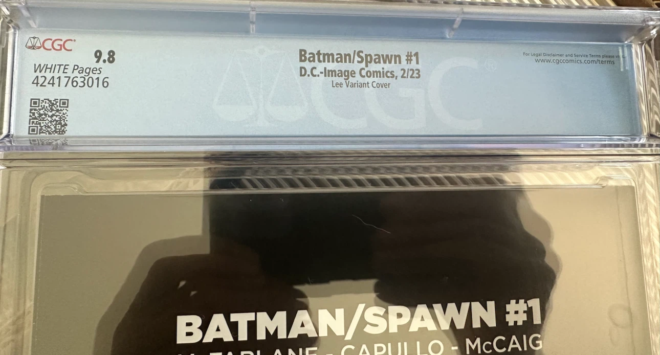 Batman/Spawn #1 CGC 9.8 Lee Variant Cover - photo 3